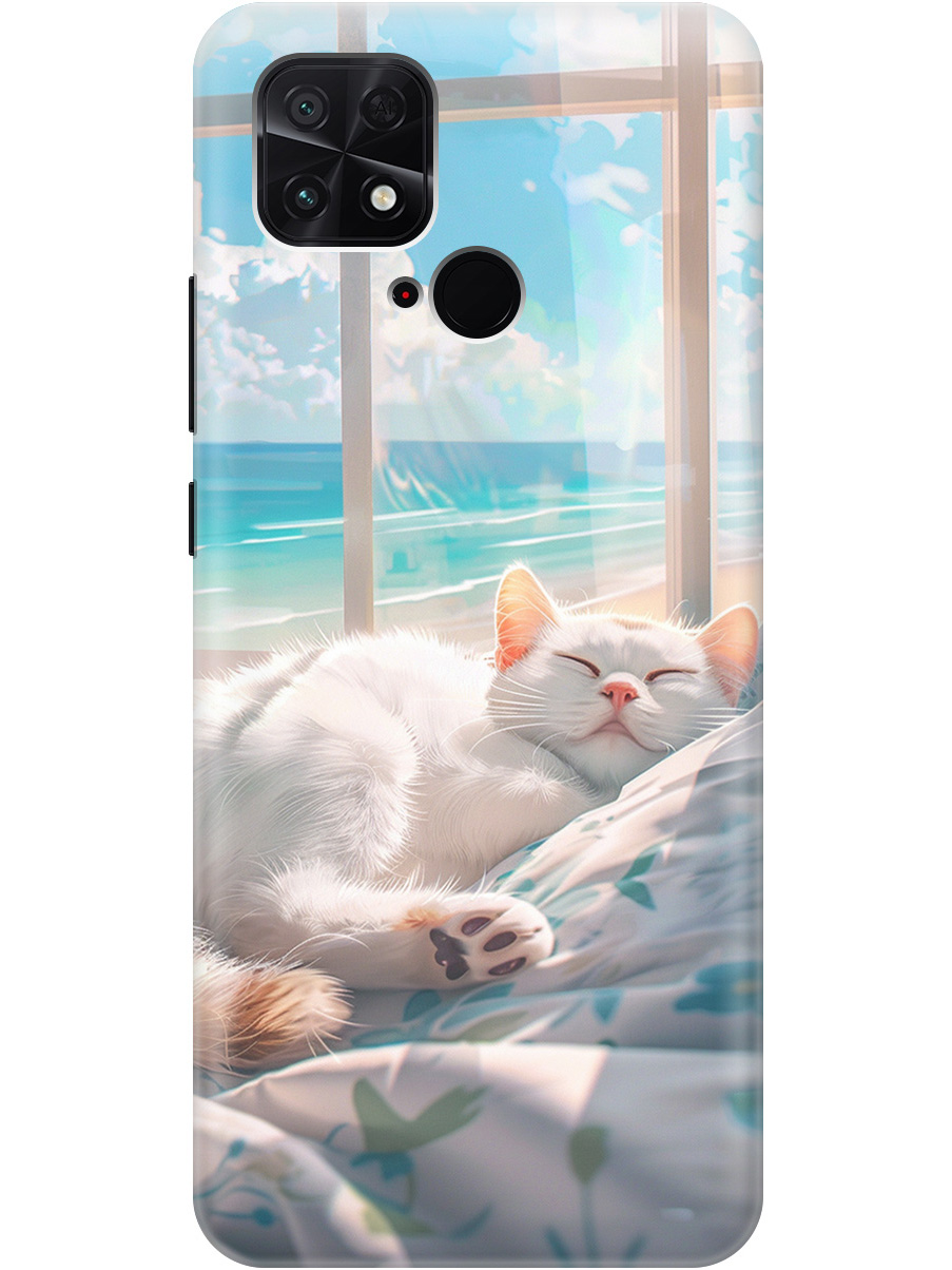 Силиконовый чехол на Xiaomi Poco C40 с принтом "Отдыхающий котик", Прозрачный;белый;голубой, 740187912
Силиконовый чехол на Xiaomi Poco C40 с принтом "Отдыхающий котик", Прозрачный;белый;голубой, 740187912