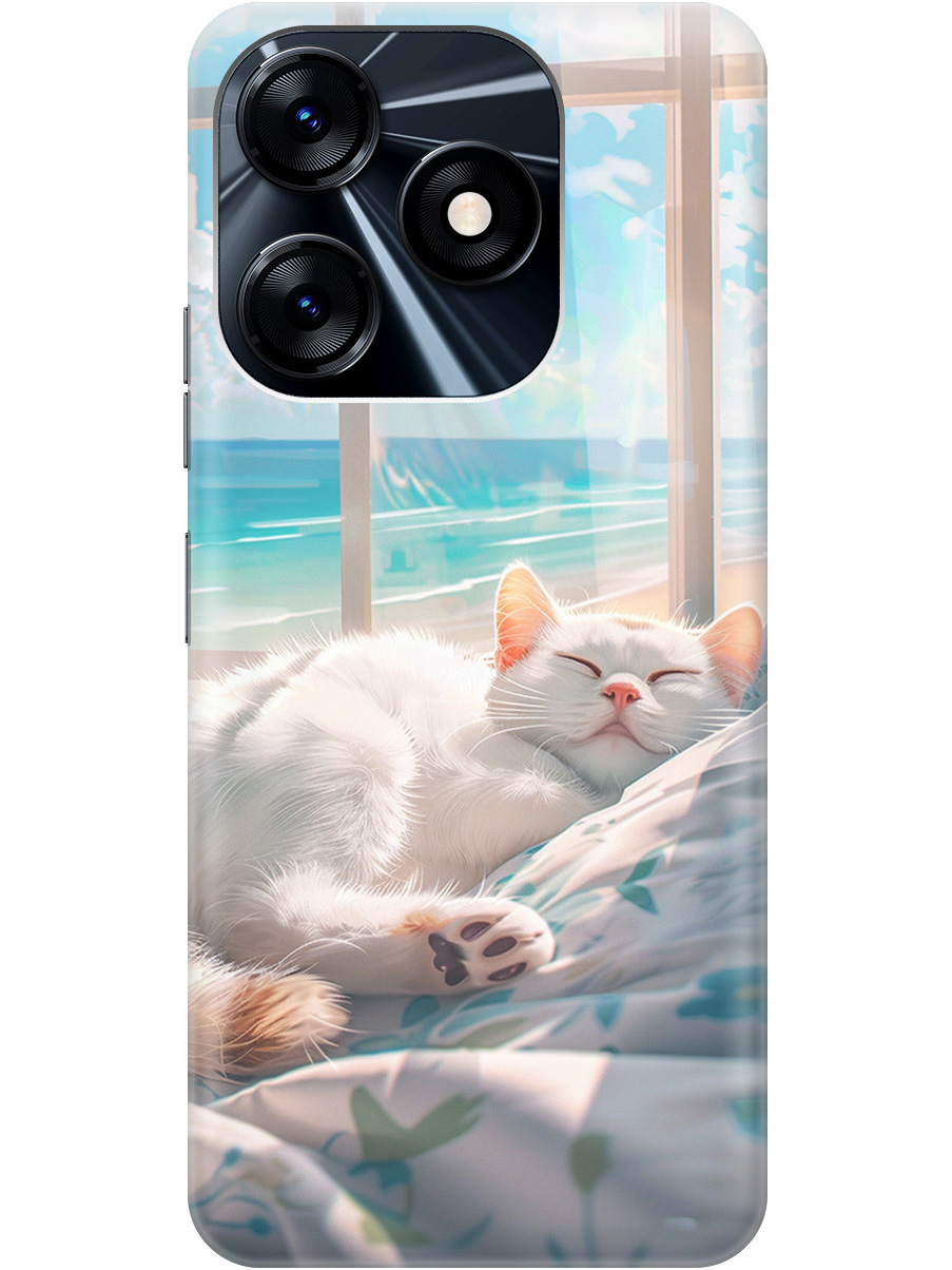 Силиконовый чехол на Tecno Spark 10 / 10C с принтом "Отдыхающий котик", Прозрачный;белый;голубой, 769297812
Силиконовый чехол на Tecno Spark 10 / 10C с принтом "Отдыхающий котик", Прозрачный;белый;голубой, 769297812