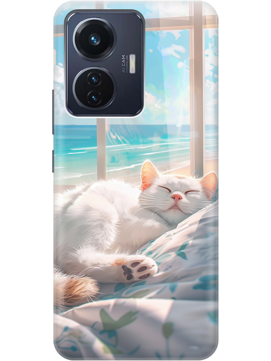 Силиконовый чехол на Vivo T1 с принтом "Отдыхающий котик", Прозрачный;белый;голубой, 743437812
Силиконовый чехол на Vivo T1 с принтом "Отдыхающий котик", Прозрачный;белый;голубой, 743437812