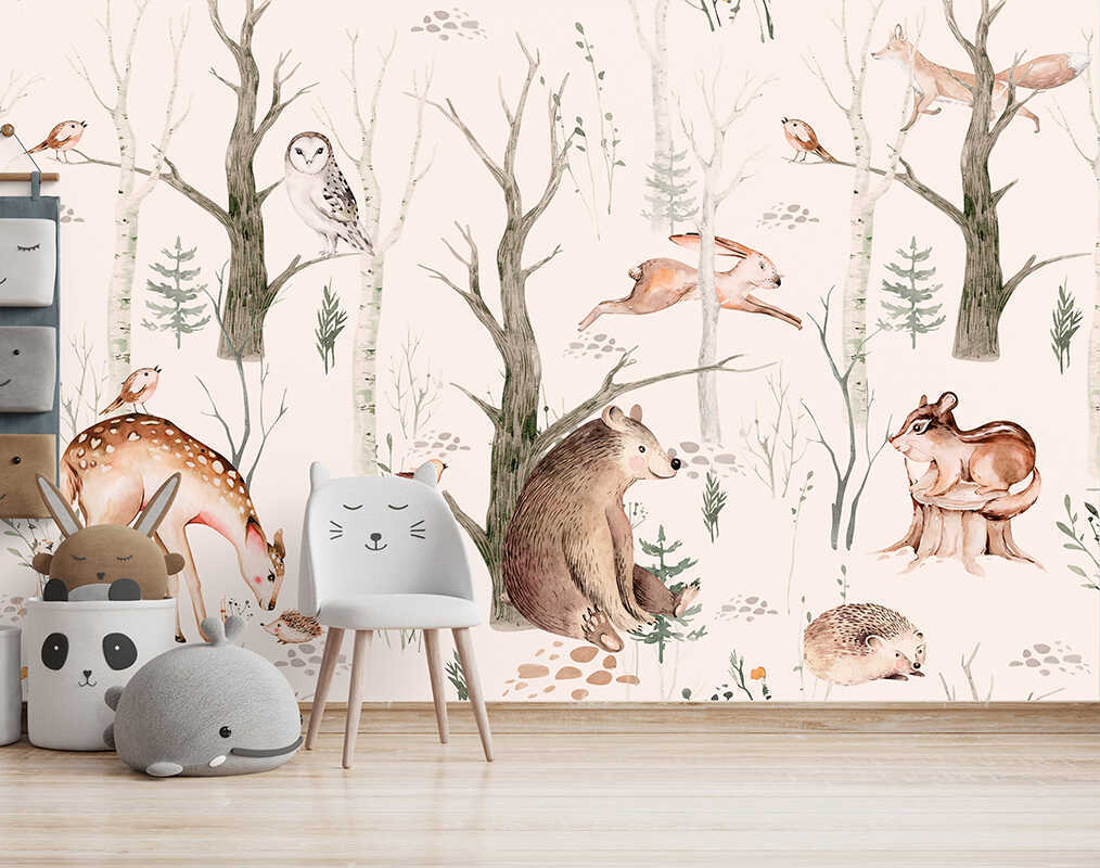 Фотообои детские флизелиновые MOBI DECOR для девочки или для мальчика "Лесная жизнь" 400x2, Зеленый, Лесная жизнь - флизелин
Фотообои детские флизелиновые MOBI DECOR для девочки или для мальчика "Лесная жизнь" 400x2, Зеленый, Лесная жизнь - флизелин