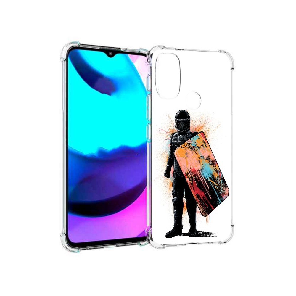 Чехол MyPads Tocco для Motorola Moto E20 солдат с красочным щитом (PT162039.356.614), Прозрачный, Tocco
Чехол MyPads Tocco для Motorola Moto E20 солдат с красочным щитом (PT162039.356.614), Прозрачный, Tocco