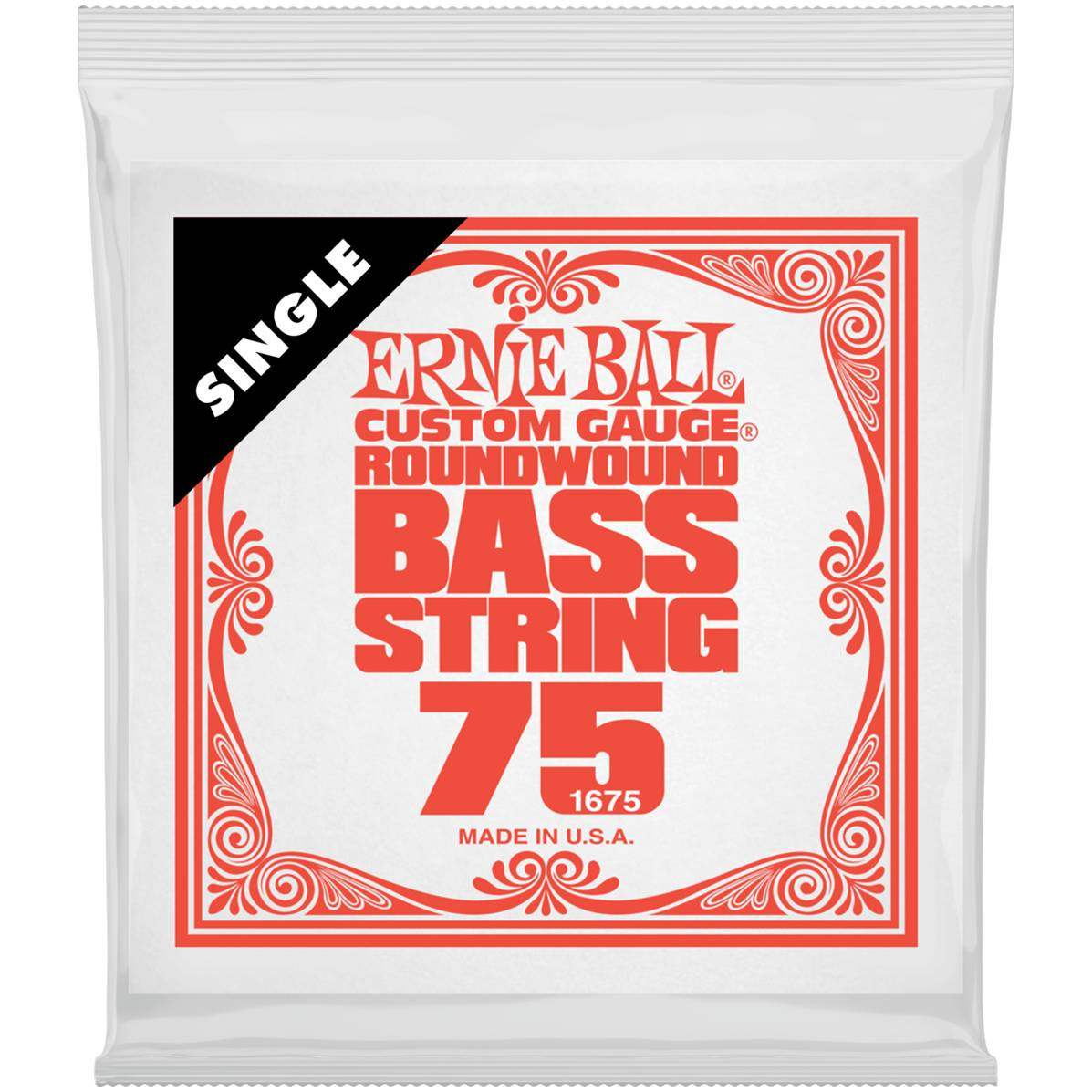 Одиночная струна для бас-гитары ERNIE BALL 1675 NICKEL WOUND .075, 1675 NICKEL WOUND .075
Одиночная струна для бас-гитары ERNIE BALL 1675 NICKEL WOUND .075, 1675 NICKEL WOUND .075
