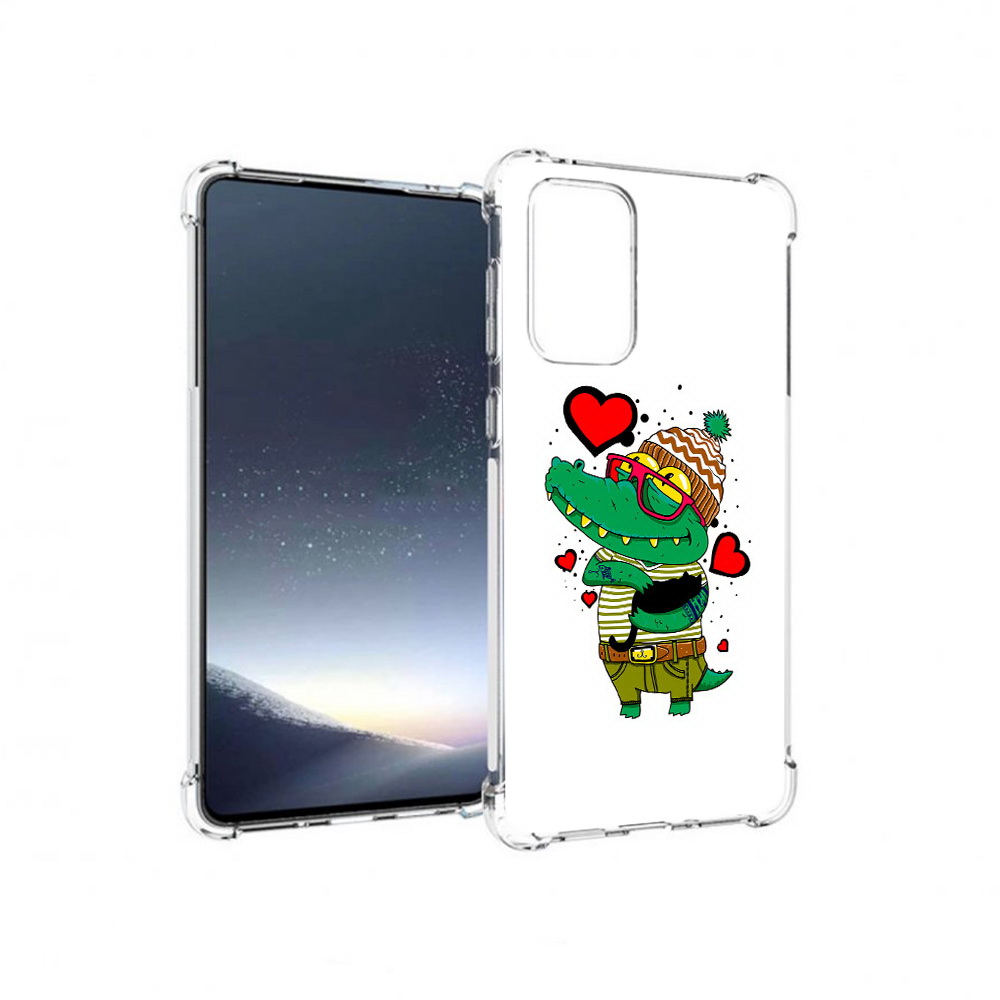 Чехол MyPads Tocco для Samsung Galaxy A73 Влюбленный крокодил (PT226913.548.48), Прозрачный, Tocco
Чехол MyPads Tocco для Samsung Galaxy A73 Влюбленный крокодил (PT226913.548.48), Прозрачный, Tocco