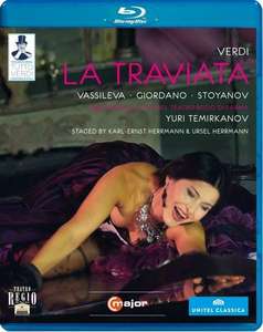 Tutto Verdi Vol.18: Traviata (La) (Teatro Regio di Parma, 2007) (Blu-ray, HD), 1 Blu-ray
Tutto Verdi Vol.18: Traviata (La) (Teatro Regio di Parma, 2007) (Blu-ray, HD), 1 Blu-ray