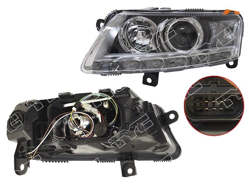 Фара Audi A6 08-11 Lh (левый) Под Ксенон, Led, С Электрокорректором TYC арт. TG-446-1124L-
Фара Audi A6 08-11 Lh (левый) Под Ксенон, Led, С Электрокорректором TYC арт. TG-446-1124L-