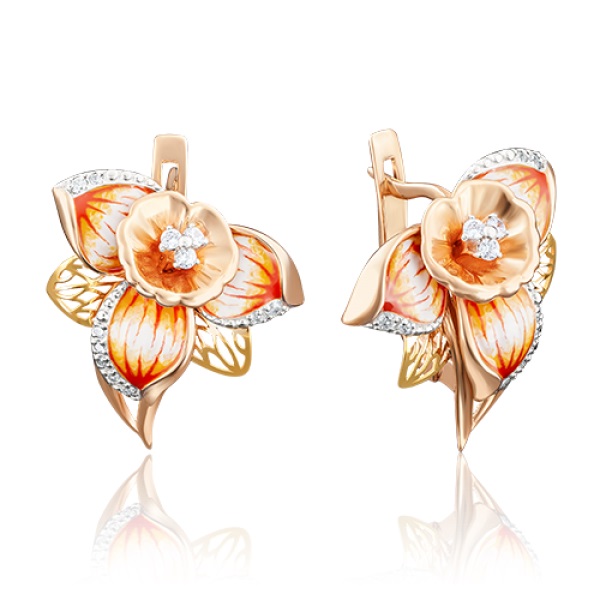 Серьги из комбинированного золота с фианитом PLATINA jewelry 02-3743-00-401-1113-65, 02-3743-00-401-1113-65
Серьги из комбинированного золота с фианитом PLATINA jewelry 02-3743-00-401-1113-65, 02-3743-00-401-1113-65