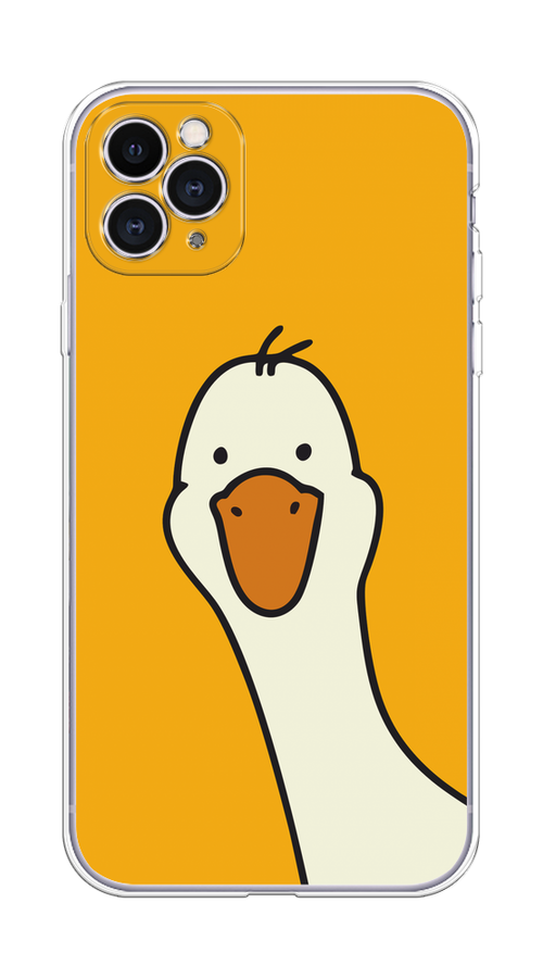 Чехол на Apple iPhone 11 Pro Max "Утка на желтом фоне", Желтый;красный, 12250-1
Чехол на Apple iPhone 11 Pro Max "Утка на желтом фоне", Желтый;красный, 12250-1