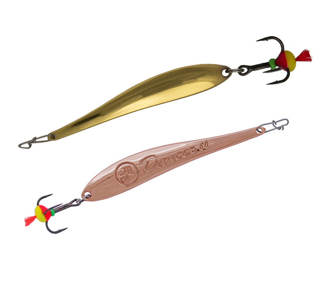 фото Блесна зимняя ecopro dancer 60mm тройн. n12 g/c