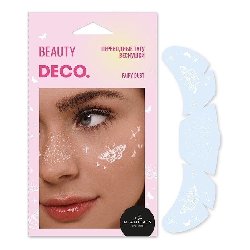 Татуировки переводные для лица Deco Fairycore by Miami tattoos Fairy dust, Разноцветный
Татуировки переводные для лица Deco Fairycore by Miami tattoos Fairy dust, Разноцветный