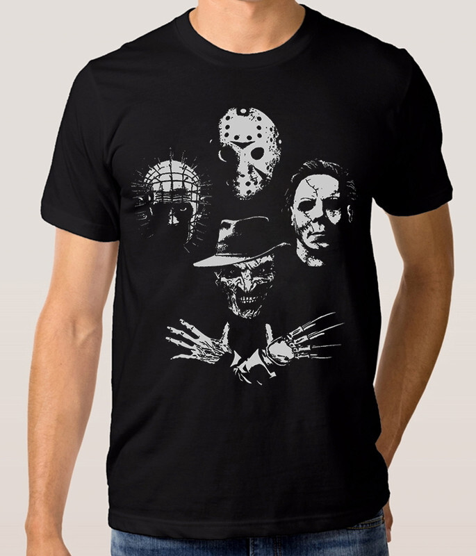 Футболка мужская DreamShirts Studio Злодеи из фильмов ужасов 628-horror-2 черная L, Черный, Злодеи из фильмов ужасов 628-horror-2
Футболка мужская DreamShirts Studio Злодеи из фильмов ужасов 628-horror-2 черная L, Черный, Злодеи из фильмов ужасов 628-horror-2