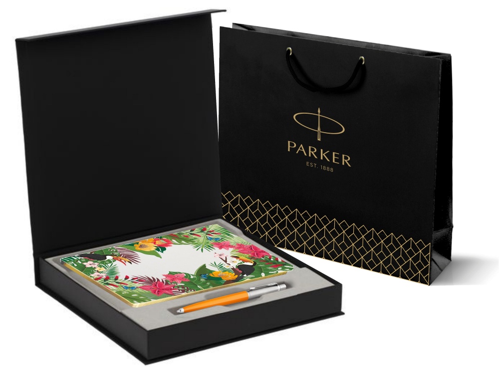 Набор: ежедневник белый и шариковая ручка Parker Jotter MARIGOLD R2123122, Parker Jotter
Набор: ежедневник белый и шариковая ручка Parker Jotter MARIGOLD R2123122, Parker Jotter