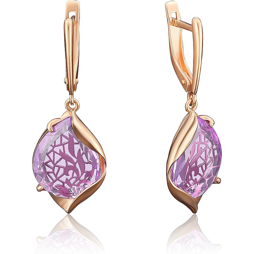 Серьги из красного золота с аметистом PLATINA jewelry 02-3670-00-203-1110-46, 02-3670-00-203-1110-46
Серьги из красного золота с аметистом PLATINA jewelry 02-3670-00-203-1110-46, 02-3670-00-203-1110-46