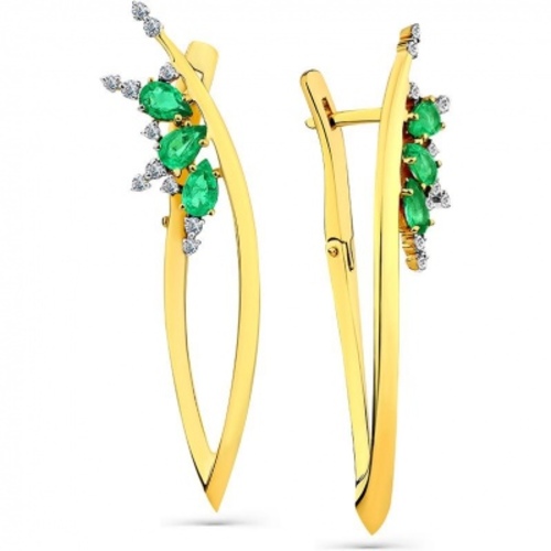 Серьги из золота Master Brilliant 2-308463-00-01, бриллиант/изумруд, 2-308463-00-01
Серьги из золота Master Brilliant 2-308463-00-01, бриллиант/изумруд, 2-308463-00-01
