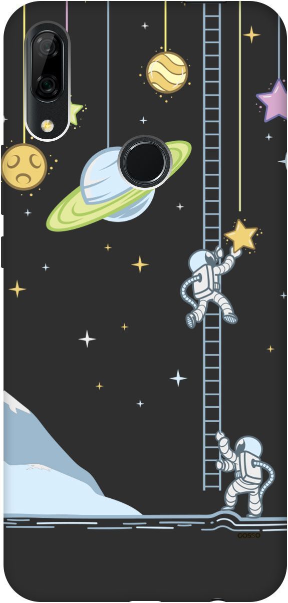Чехол на Honor 9X/Huawei P Smart Z/Y9 Prime (2019) "Ladder into Space" черный, Черный;белый, 2454
Чехол на Honor 9X/Huawei P Smart Z/Y9 Prime (2019) "Ladder into Space" черный, Черный;белый, 2454