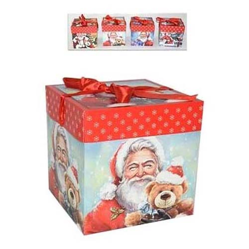 Коробка Due Esse Christmas Дед Мороз подарочная 21,5x21,5x12,5 см в ассорт, Разноцветный
Коробка Due Esse Christmas Дед Мороз подарочная 21,5x21,5x12,5 см в ассорт, Разноцветный