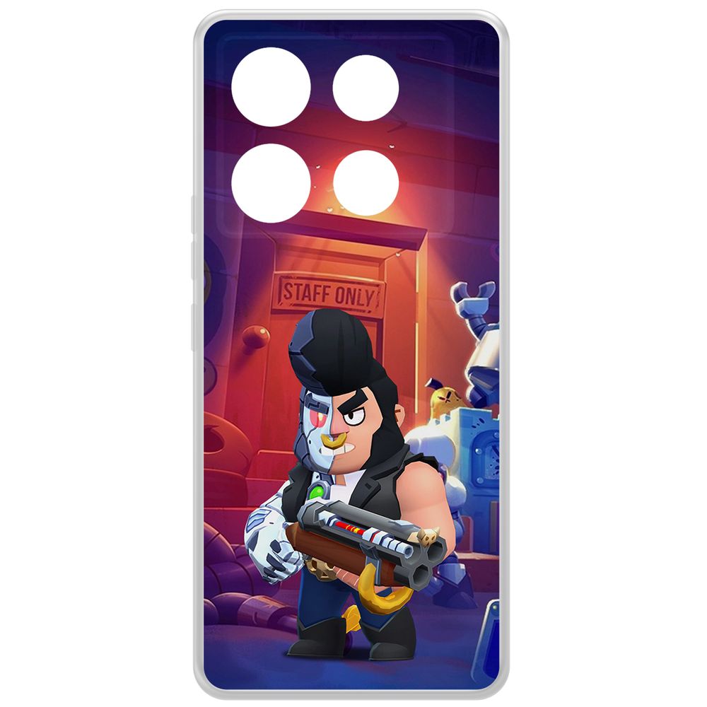 Чехол-накладка Krutoff Clear Case Brawl Stars-Б-800 для INFINIX Note 40 Pro 5G, Прозрачный
Чехол-накладка Krutoff Clear Case Brawl Stars-Б-800 для INFINIX Note 40 Pro 5G, Прозрачный
