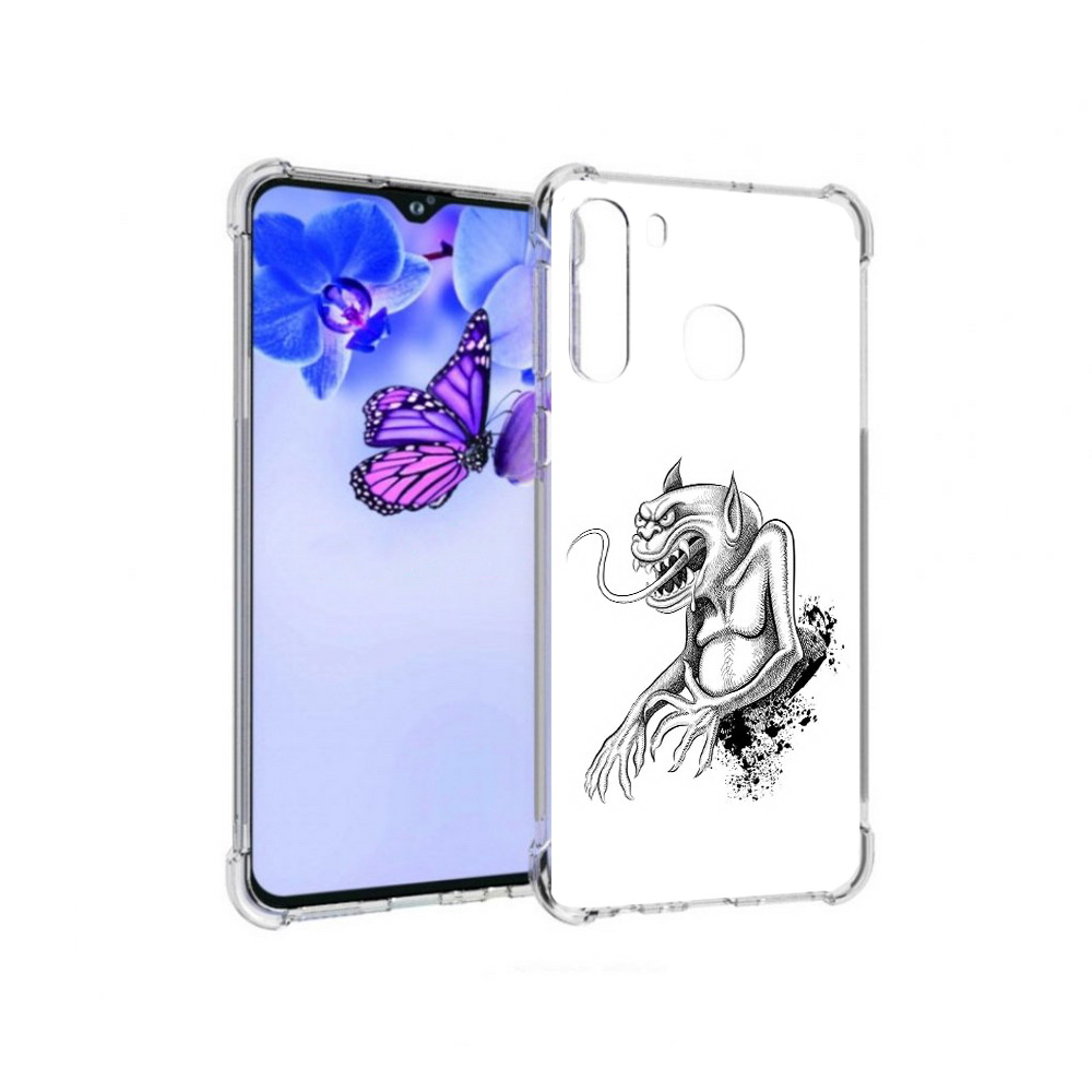 Чехол MyPads Tocco для Samsung Galaxy A21 чорт (PT226904.547.692), Прозрачный, Tocco
Чехол MyPads Tocco для Samsung Galaxy A21 чорт (PT226904.547.692), Прозрачный, Tocco