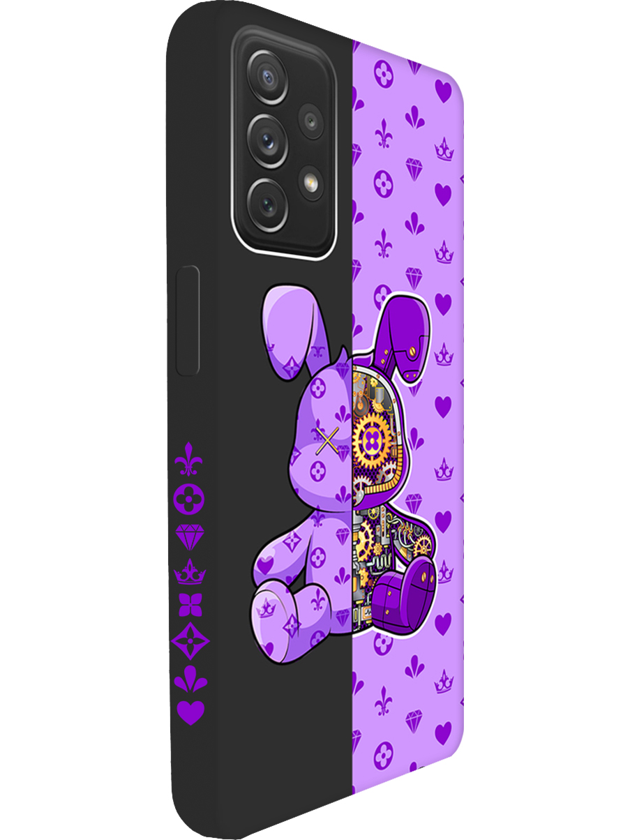 Силиконовый чехол на Samsung Galaxy A72 с принтом "Сиреневый Кролик" матовый черный, Фиолетовый;черный, 724990271
Силиконовый чехол на Samsung Galaxy A72 с принтом "Сиреневый Кролик" матовый черный, Фиолетовый;черный, 724990271