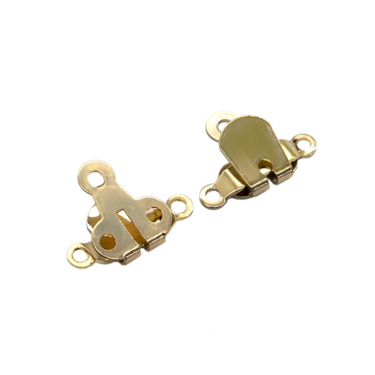 фото Df-230 крючок 1,6*2,1см (gold), 10 шт айрис