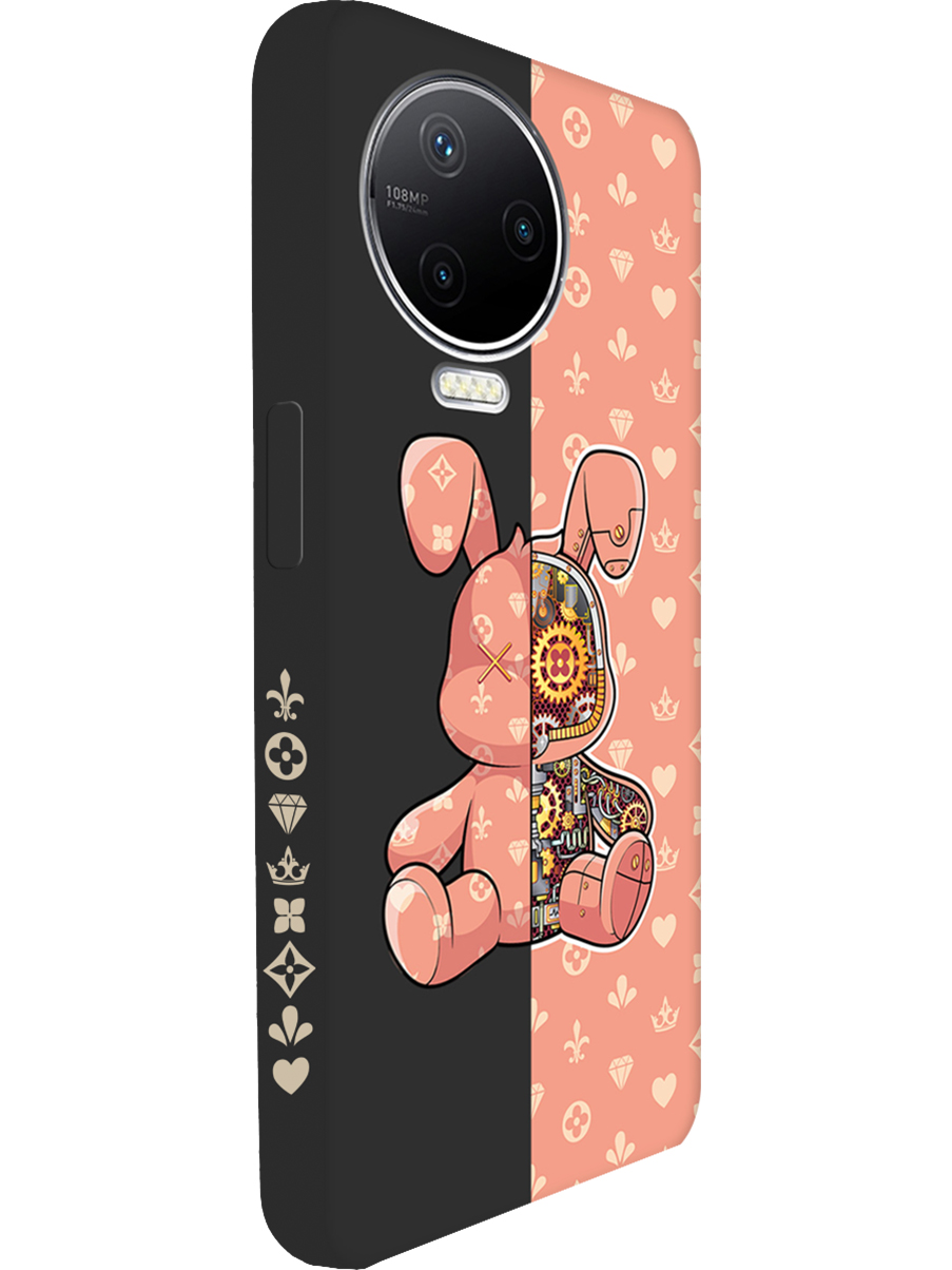 Силиконовый чехол на Infinix Note 12 Pro с принтом "Персиковый Кролик" матовый черный, Бежевый;оранжевый;черный, 762092771
Силиконовый чехол на Infinix Note 12 Pro с принтом "Персиковый Кролик" матовый черный, Бежевый;оранжевый;черный, 762092771