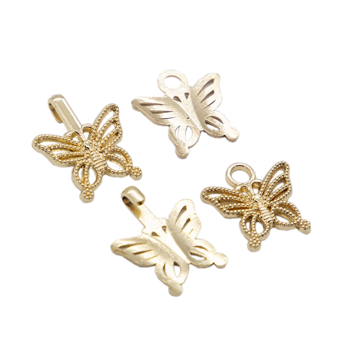 фото Df-206 крючок 3,5*2см (gold), 10 шт айрис