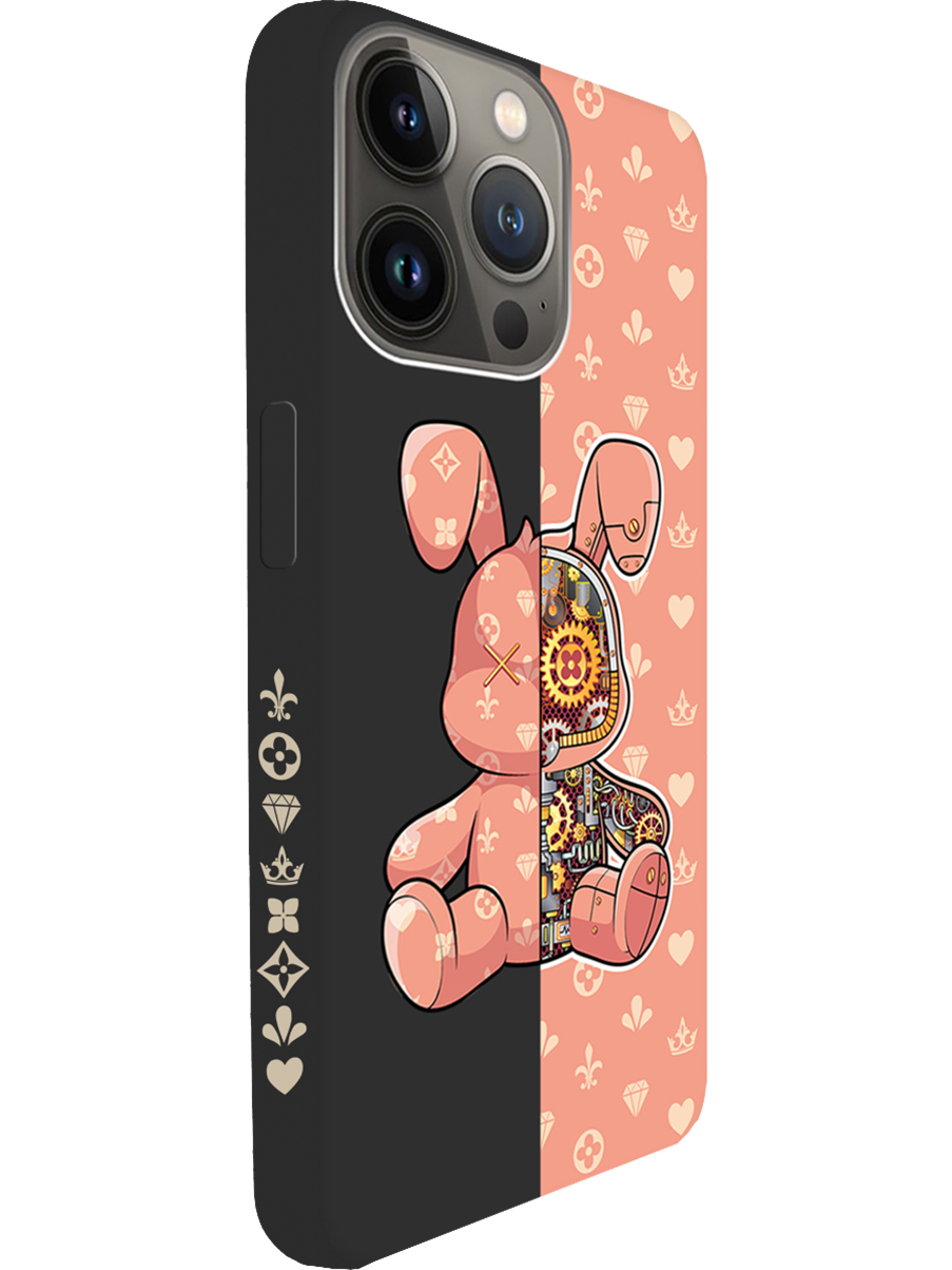 Силиконовый чехол на Apple iPhone 14 Pro Max с принтом "Персиковый Кролик" матовый черный, Бежевый;оранжевый;черный, 745400871
Силиконовый чехол на Apple iPhone 14 Pro Max с принтом "Персиковый Кролик" матовый черный, Бежевый;оранжевый;черный, 745400871
