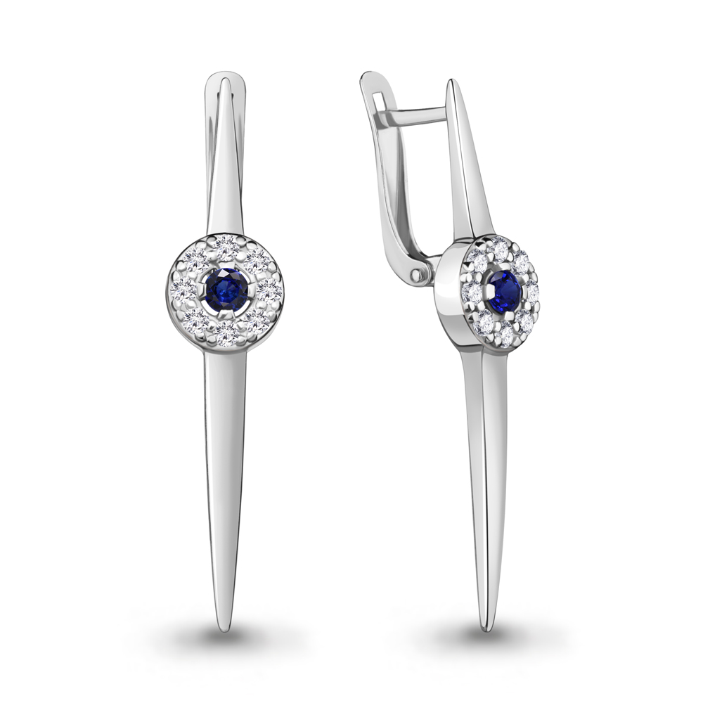 Серьги из серебра с фианитом\сапфиром искусственным Aquamarine Aquamarine 49487АБ_925_р, 49487АБ_925_р
Серьги из серебра с фианитом\сапфиром искусственным Aquamarine Aquamarine 49487АБ_925_р, 49487АБ_925_р