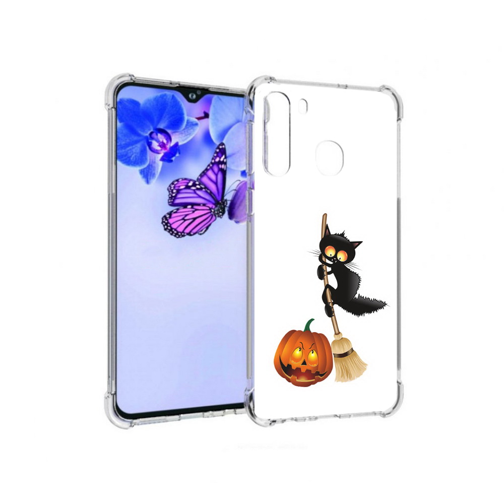Чехол MyPads Tocco для Samsung Galaxy A21 хэлуинский котик (PT226904.547.667), Прозрачный, Tocco
Чехол MyPads Tocco для Samsung Galaxy A21 хэлуинский котик (PT226904.547.667), Прозрачный, Tocco