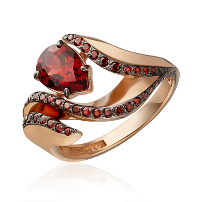 Кольцо из золота р. 18 PLATINA jewelry 01-5710-00-204-1110, гранат, 01-5710-00-204-1110
Кольцо из золота р. 18 PLATINA jewelry 01-5710-00-204-1110, гранат, 01-5710-00-204-1110