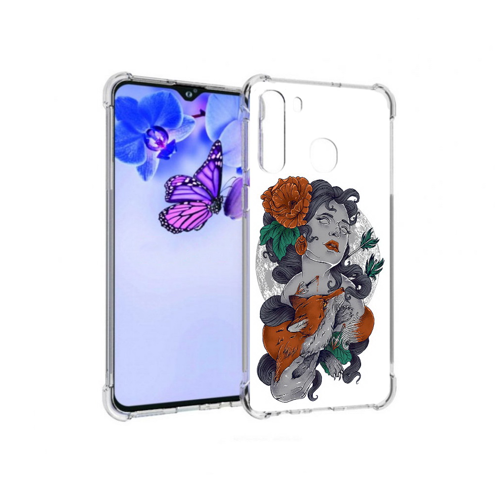 Чехол MyPads Tocco для Samsung Galaxy A21 темная девушка с лисой (PT226904.547.639), Прозрачный, Tocco
Чехол MyPads Tocco для Samsung Galaxy A21 темная девушка с лисой (PT226904.547.639), Прозрачный, Tocco