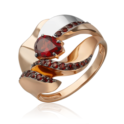 Кольцо из золота р. PLATINA jewelry 01-5711-00-204-1111, гранат, 01-5711-00-204-1111
Кольцо из золота р. PLATINA jewelry 01-5711-00-204-1111, гранат, 01-5711-00-204-1111