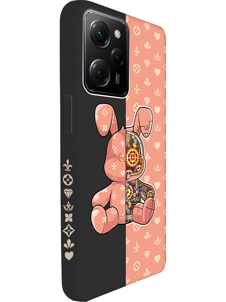Силиконовый чехол на Xiaomi Poco X5 Pro 5G с принтом "Персиковый Кролик" матовый черный, Бежевый;оранжевый;черный, 767959771
Силиконовый чехол на Xiaomi Poco X5 Pro 5G с принтом "Персиковый Кролик" матовый черный, Бежевый;оранжевый;черный, 767959771