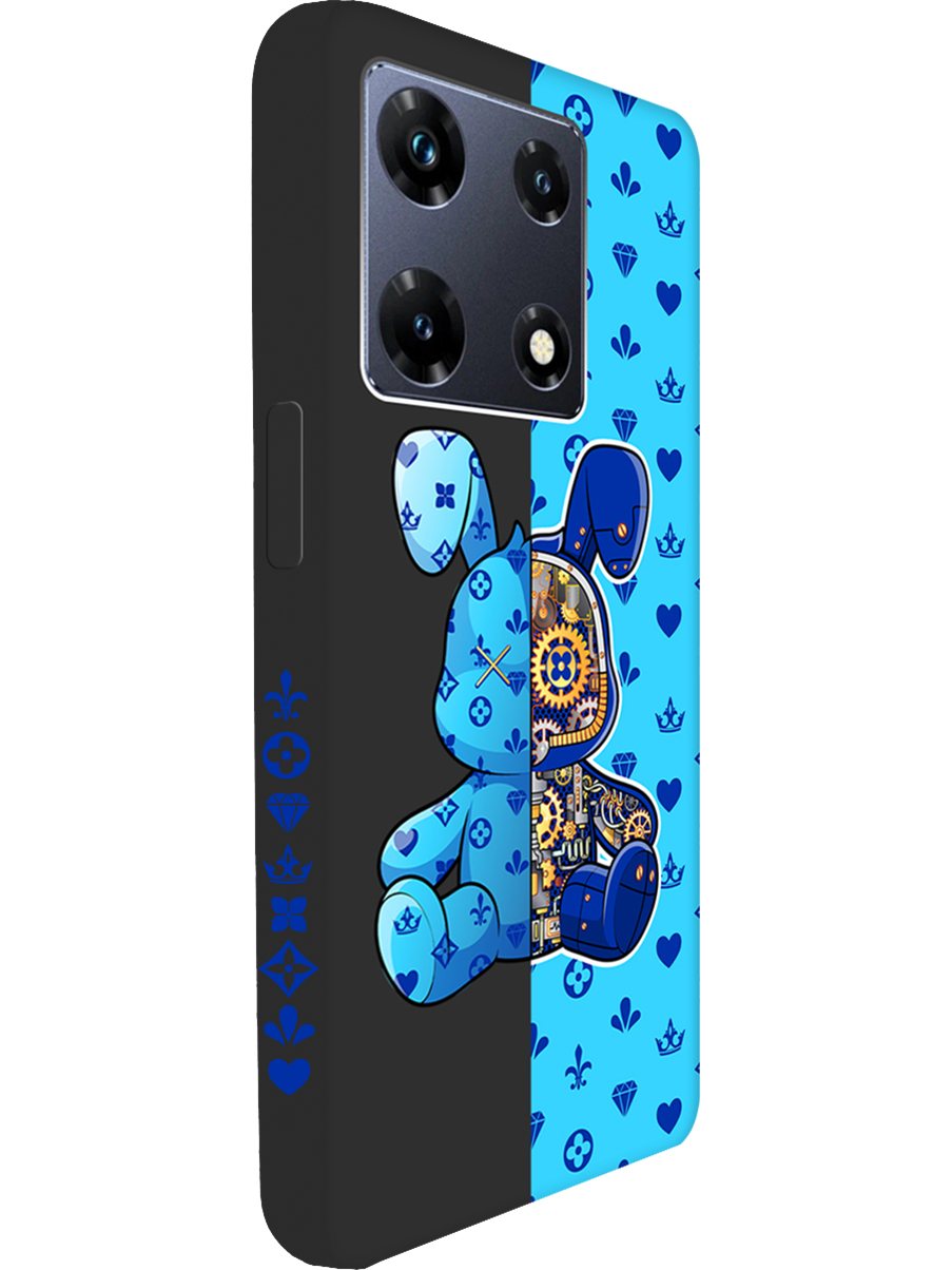 Силиконовый чехол на Infinix Note 30 Pro с принтом "Голубой Кролик" матовый черный, Голубой;синий;черный, 773942871
Силиконовый чехол на Infinix Note 30 Pro с принтом "Голубой Кролик" матовый черный, Голубой;синий;черный, 773942871
