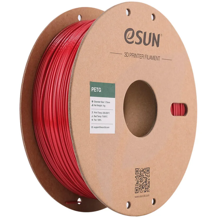 Пластик PETG для 3D-принтера ESUN Катушка PETG-пластика ярко-красный ТЦ-00000890, Катушка PETG-пластика
Пластик PETG для 3D-принтера ESUN Катушка PETG-пластика ярко-красный ТЦ-00000890, Катушка PETG-пластика