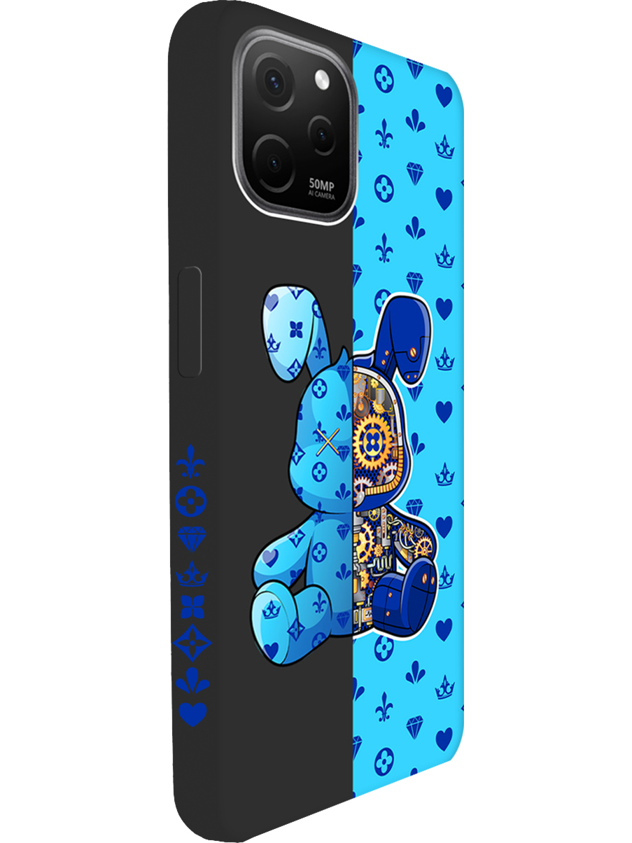 Силиконовый чехол на Huawei nova Y61 с принтом "Голубой Кролик" матовый черный, Голубой;синий;черный, 762098571
Силиконовый чехол на Huawei nova Y61 с принтом "Голубой Кролик" матовый черный, Голубой;синий;черный, 762098571