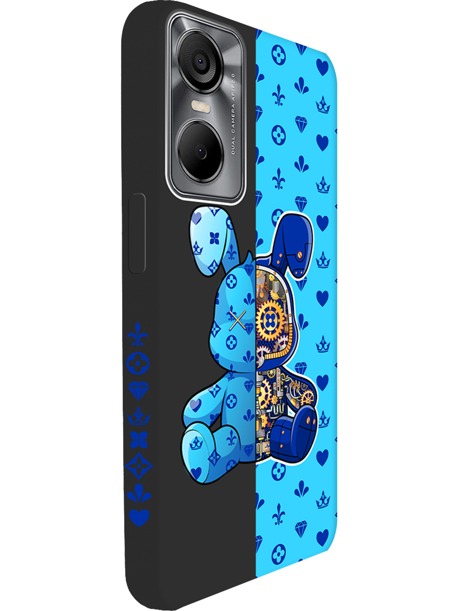 Силиконовый чехол на Tecno Pop 6 Pro с принтом "Голубой Кролик" матовый черный, Голубой;синий;черный, 757013071
Силиконовый чехол на Tecno Pop 6 Pro с принтом "Голубой Кролик" матовый черный, Голубой;синий;черный, 757013071