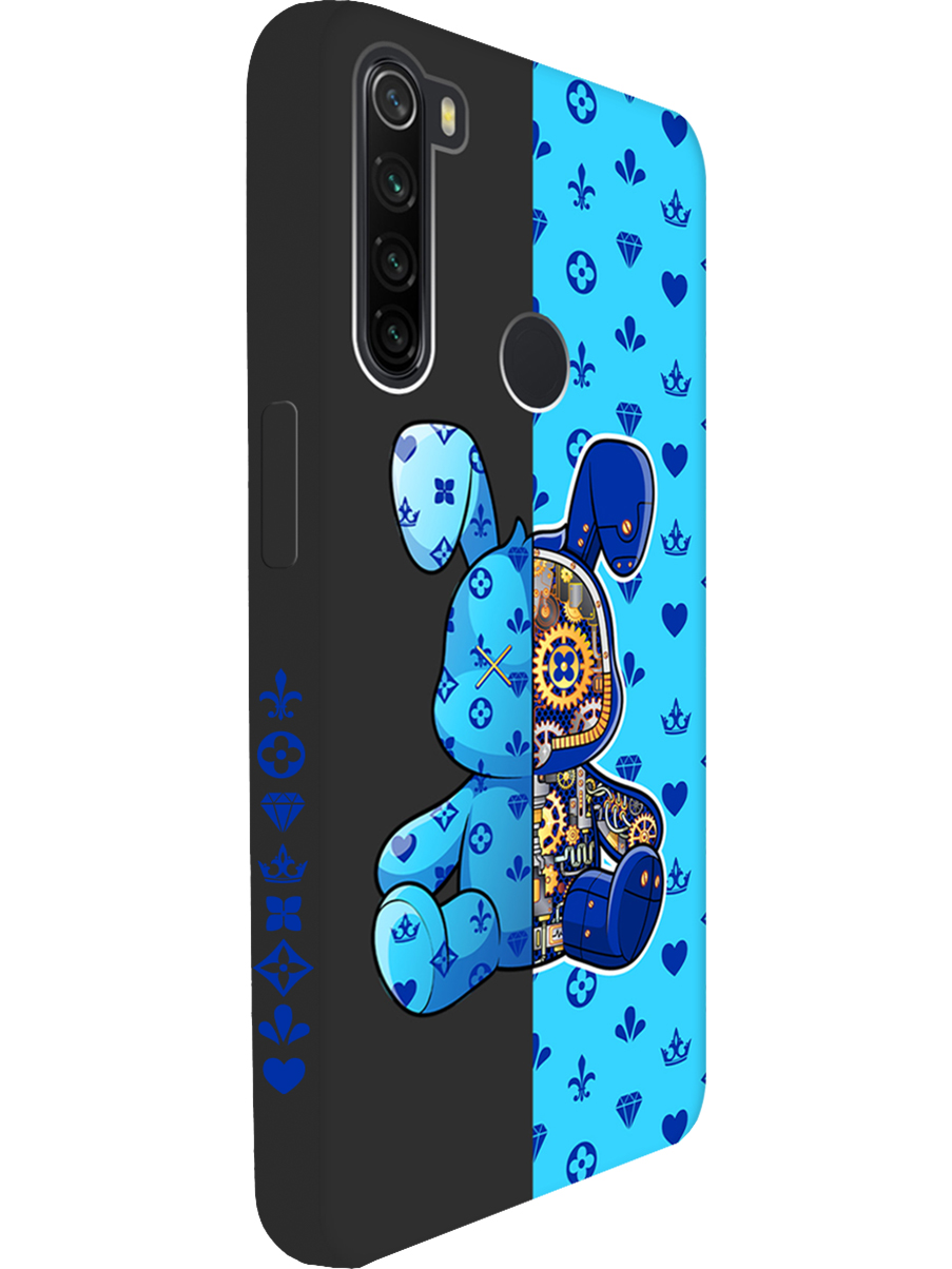 Силиконовый чехол на Xiaomi Redmi Note 8T с принтом "Голубой Кролик" матовый черный, 722349071
Силиконовый чехол на Xiaomi Redmi Note 8T с принтом "Голубой Кролик" матовый черный, 722349071