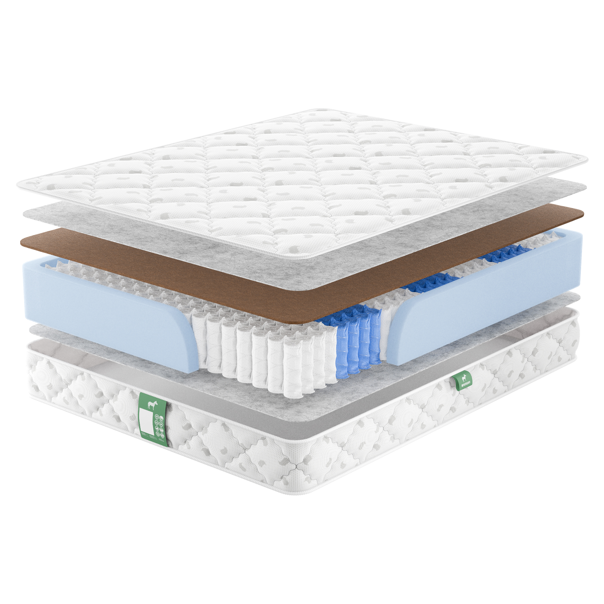 Матрас с независимыми пружинами МАТРАСШОП Simple Spring 200x190, Белый, Simple Spring
Матрас с независимыми пружинами МАТРАСШОП Simple Spring 200x190, Белый, Simple Spring