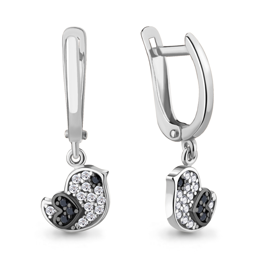 Серьги из серебра с фианитом\кристаллом ювелирным Aquamarine Aquamarine 49390АЧ_925_р, 49390АЧ_925_р
Серьги из серебра с фианитом\кристаллом ювелирным Aquamarine Aquamarine 49390АЧ_925_р, 49390АЧ_925_р