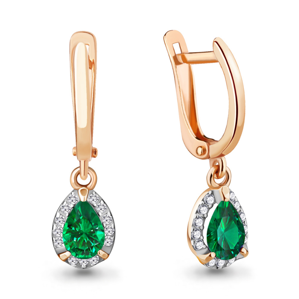 Серьги из красного золота с фианитом Aquamarine Aquamarine 49342АГ_585_кз, 49342АГ_585_кз
Серьги из красного золота с фианитом Aquamarine Aquamarine 49342АГ_585_кз, 49342АГ_585_кз