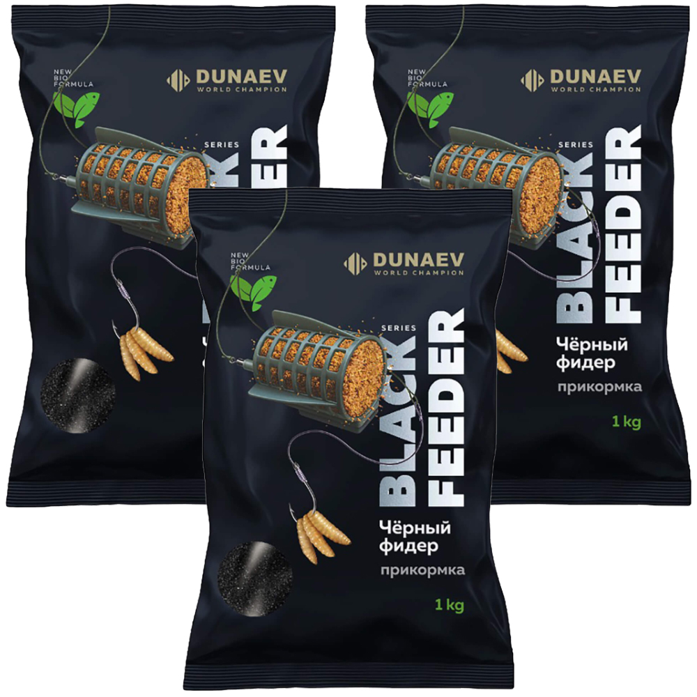 Прикормка рыболовная Dunaev Black Series Feeder 3 упаковки, Разноцветный, Black Series
Прикормка рыболовная Dunaev Black Series Feeder 3 упаковки, Разноцветный, Black Series