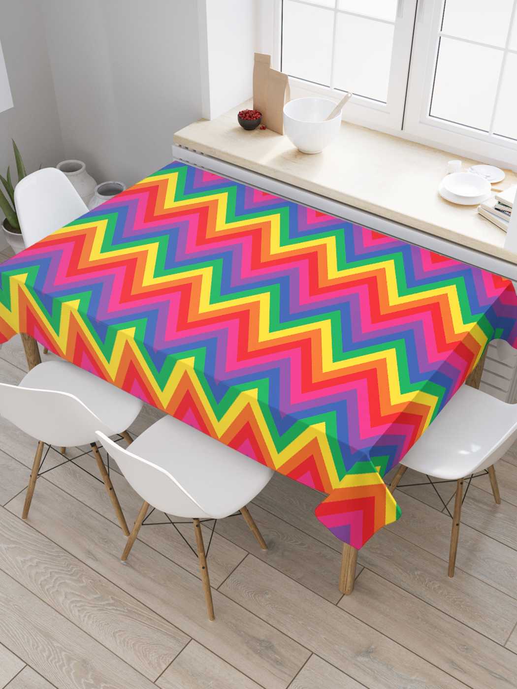 Скатерть прямоугольная JoyArty "Энергия зигзагов" из сатена, 180x145 см, Энергия зигзагов
Скатерть прямоугольная JoyArty "Энергия зигзагов" из сатена, 180x145 см, Энергия зигзагов