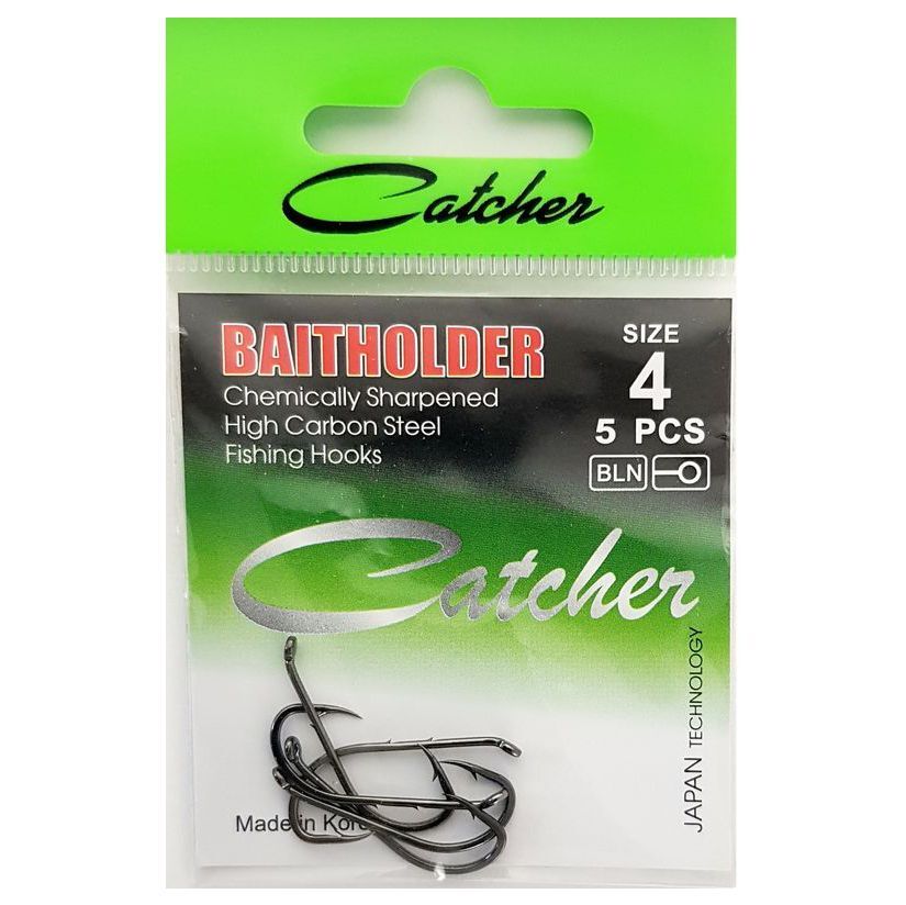 Одинарные крючки Catcher лимерик №4 BN, с колечком, загнутое острие, с бородкой, Черный, BAITHOLDER
Одинарные крючки Catcher лимерик №4 BN, с колечком, загнутое острие, с бородкой, Черный, BAITHOLDER