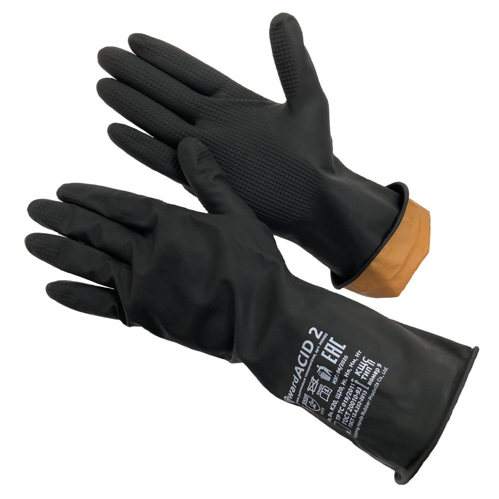 GWARD ACID 2 Перчатки резиновые технические КЩС тип II (арт. HIM90) 12/120 (размер 7 (S))
GWARD ACID 2 Перчатки резиновые технические КЩС тип II (арт. HIM90) 12/120 (размер 7 (S))