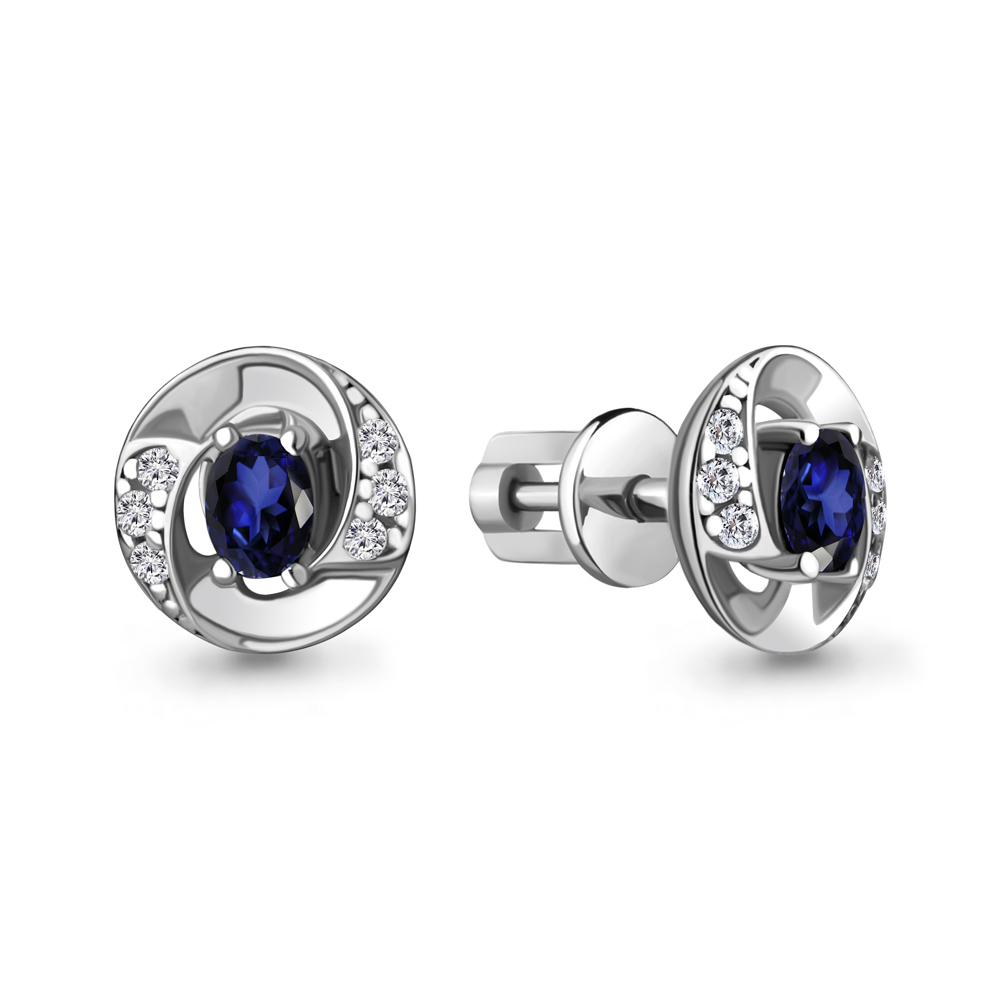Серьги из серебра с фианитом\сапфиром искусственным Aquamarine Aquamarine 49247АБ_925_р, 49247АБ_925_р
Серьги из серебра с фианитом\сапфиром искусственным Aquamarine Aquamarine 49247АБ_925_р, 49247АБ_925_р