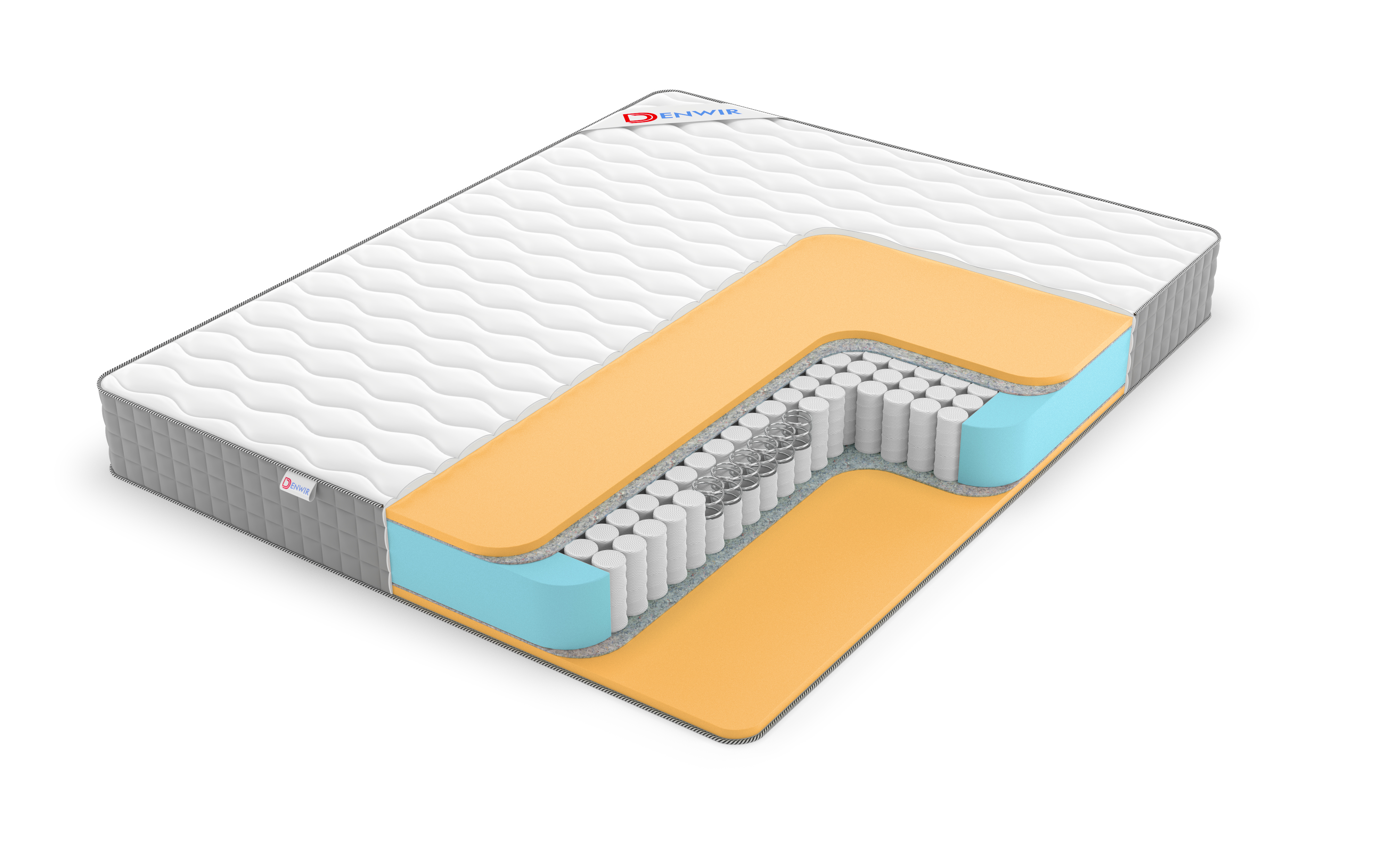 Матрас пружинный Denwir BEST MEMO TFK 60х155, 19 см, Белый, BEST MEMO TFK
Матрас пружинный Denwir BEST MEMO TFK 60х155, 19 см, Белый, BEST MEMO TFK