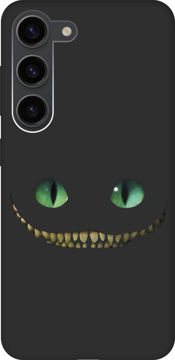 Чехол на Samsung Galaxy S23 с 3D принтом "Cheshire Cat" черный, Черный;зеленый, 158306
Чехол на Samsung Galaxy S23 с 3D принтом "Cheshire Cat" черный, Черный;зеленый, 158306