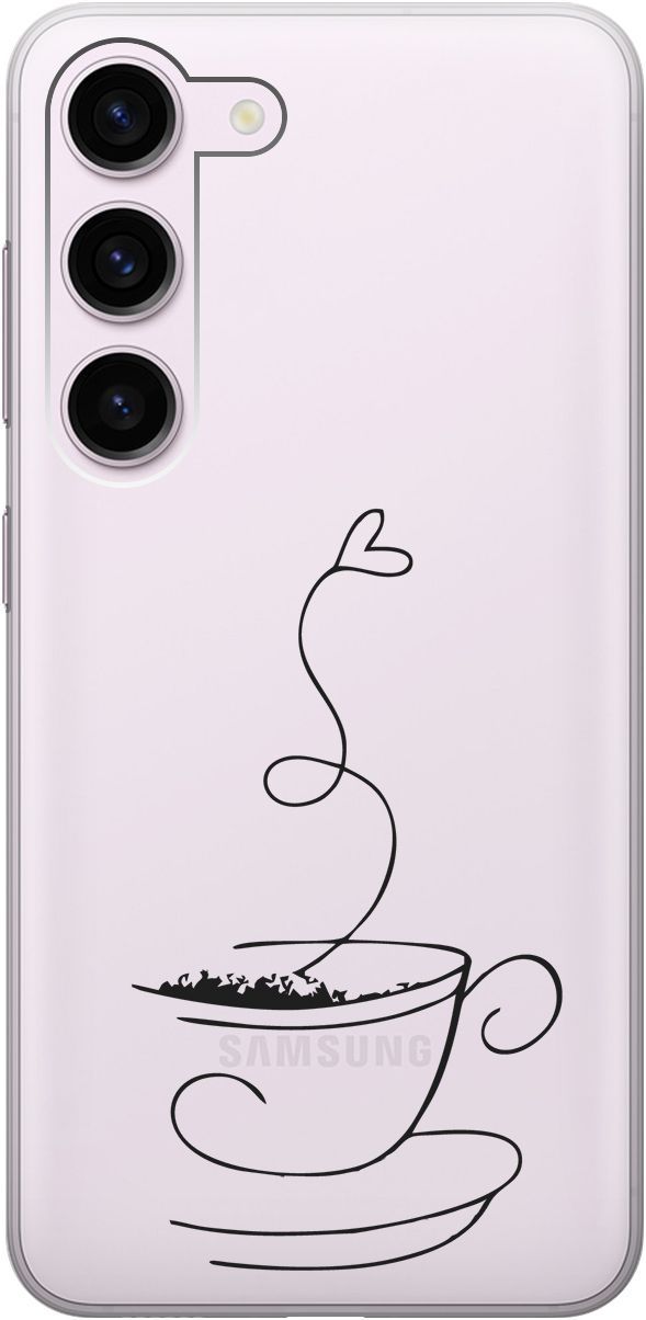 Чехол на Samsung Galaxy S23 с 3D принтом "Coffee Love" прозрачный, Прозрачный;черный, 158304
Чехол на Samsung Galaxy S23 с 3D принтом "Coffee Love" прозрачный, Прозрачный;черный, 158304