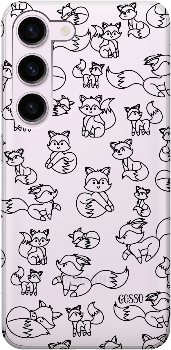 Чехол на Samsung Galaxy S23 с 3D принтом "Funny Foxes" прозрачный, Прозрачный;черный, 158303
Чехол на Samsung Galaxy S23 с 3D принтом "Funny Foxes" прозрачный, Прозрачный;черный, 158303