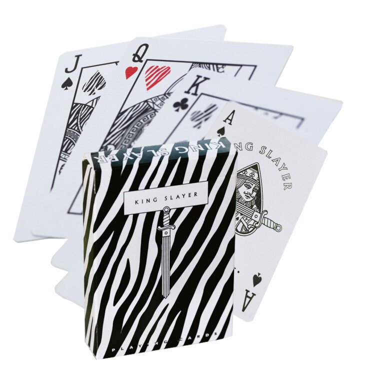 Игральные карты Ellusionist King Slayer Zebra, Король Убийца Зебра, Ellusionist King Slayer Zebra, Король Убийца Зебра
Игральные карты Ellusionist King Slayer Zebra, Король Убийца Зебра, Ellusionist King Slayer Zebra, Король Убийца Зебра